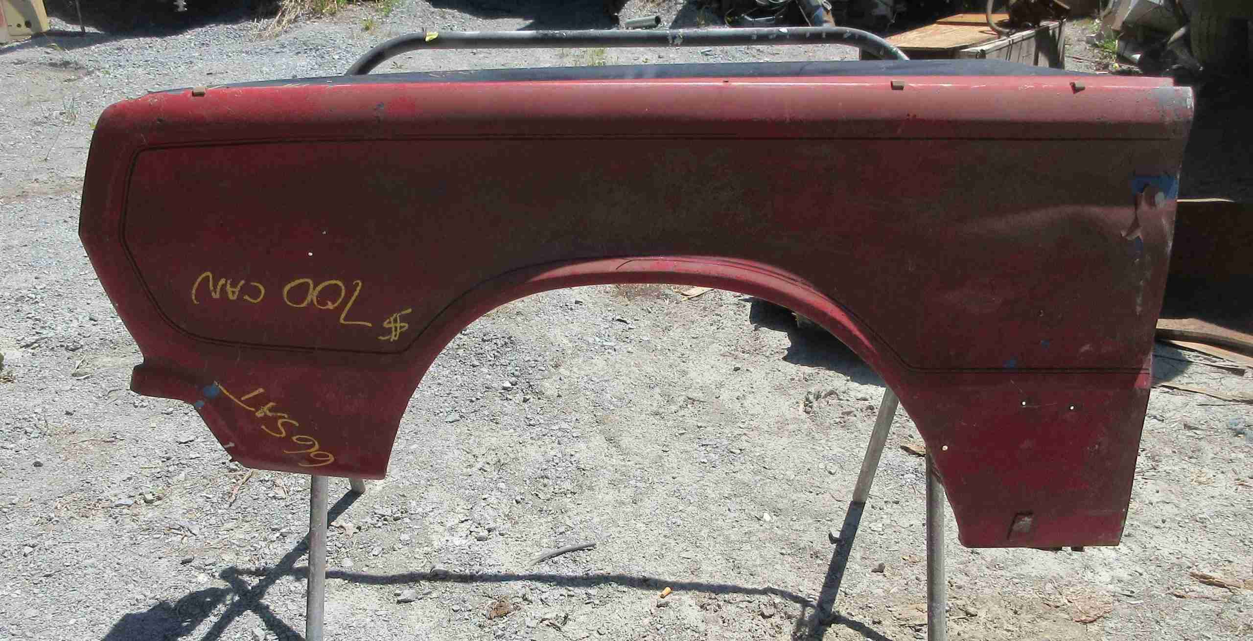 1966 Plymouth Drivers Fender