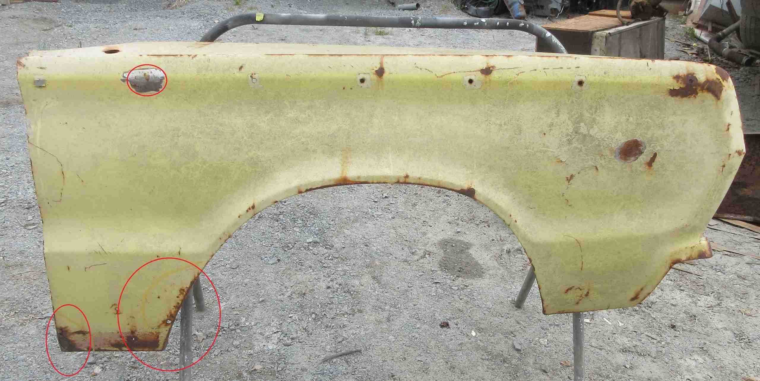 1967 Plymouth Passenger Fender