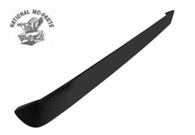 1966-7 Dash Pad Black (Except Charger)