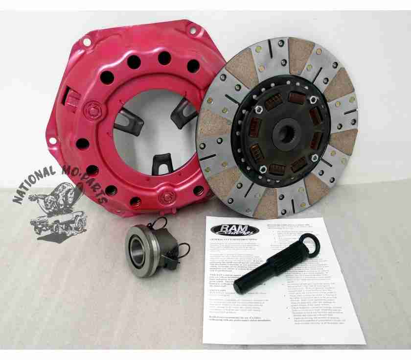 10.5"x1"-23 Spline Ram Powergrip Clutch Pressure Plate & Disc Set-Borg & Beck