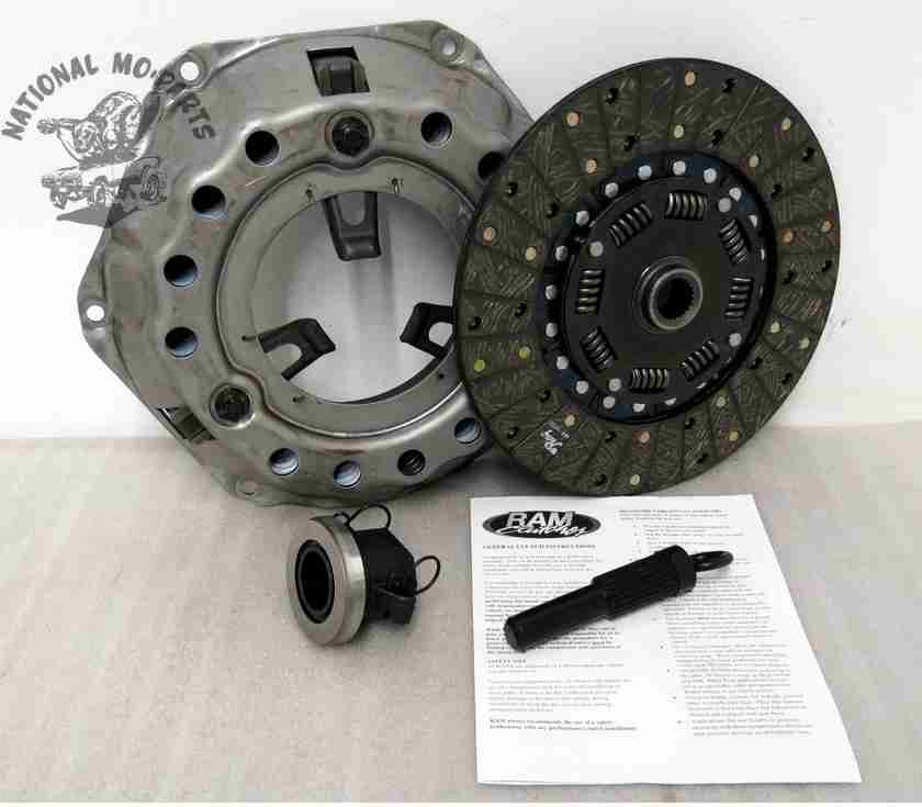10.5"x1"-23 Spline Ram OEM Replacement Clutch Pressure Plate & Disc Set-Borg & Beck