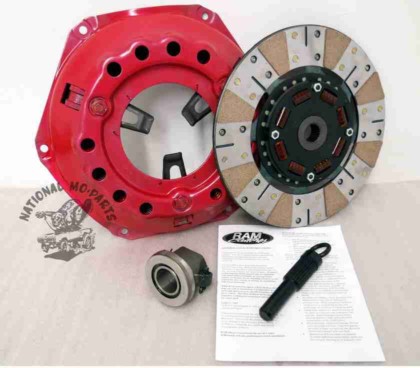 11"x1"-23 Spline Ram Powergrip Clutch Pressure Plate & Disc Set-Borg & Beck