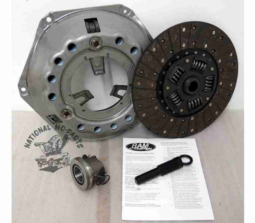 11"x1"-23 Spline Ram OEM Replacement Clutch Pressure Plate & Disc Set-Borg & Beck
