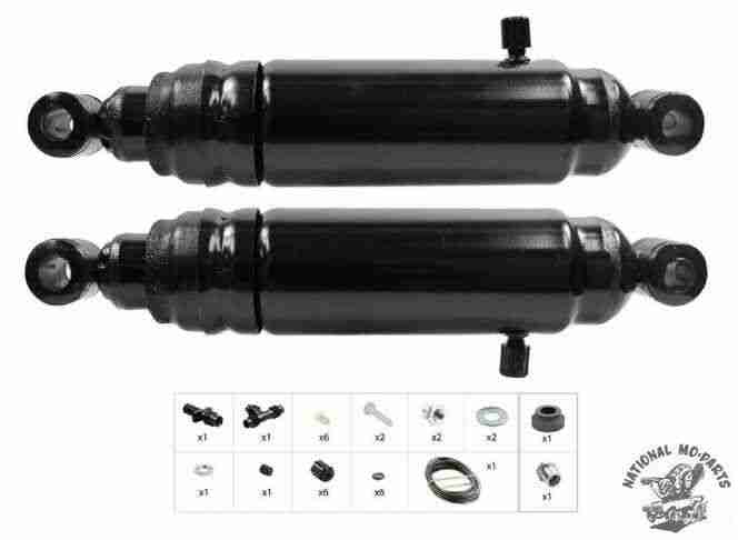 1960-76A, 55-64C & 55-66 Imperials Rear Monroe "MAX-AIR" Air Shocks-Kit