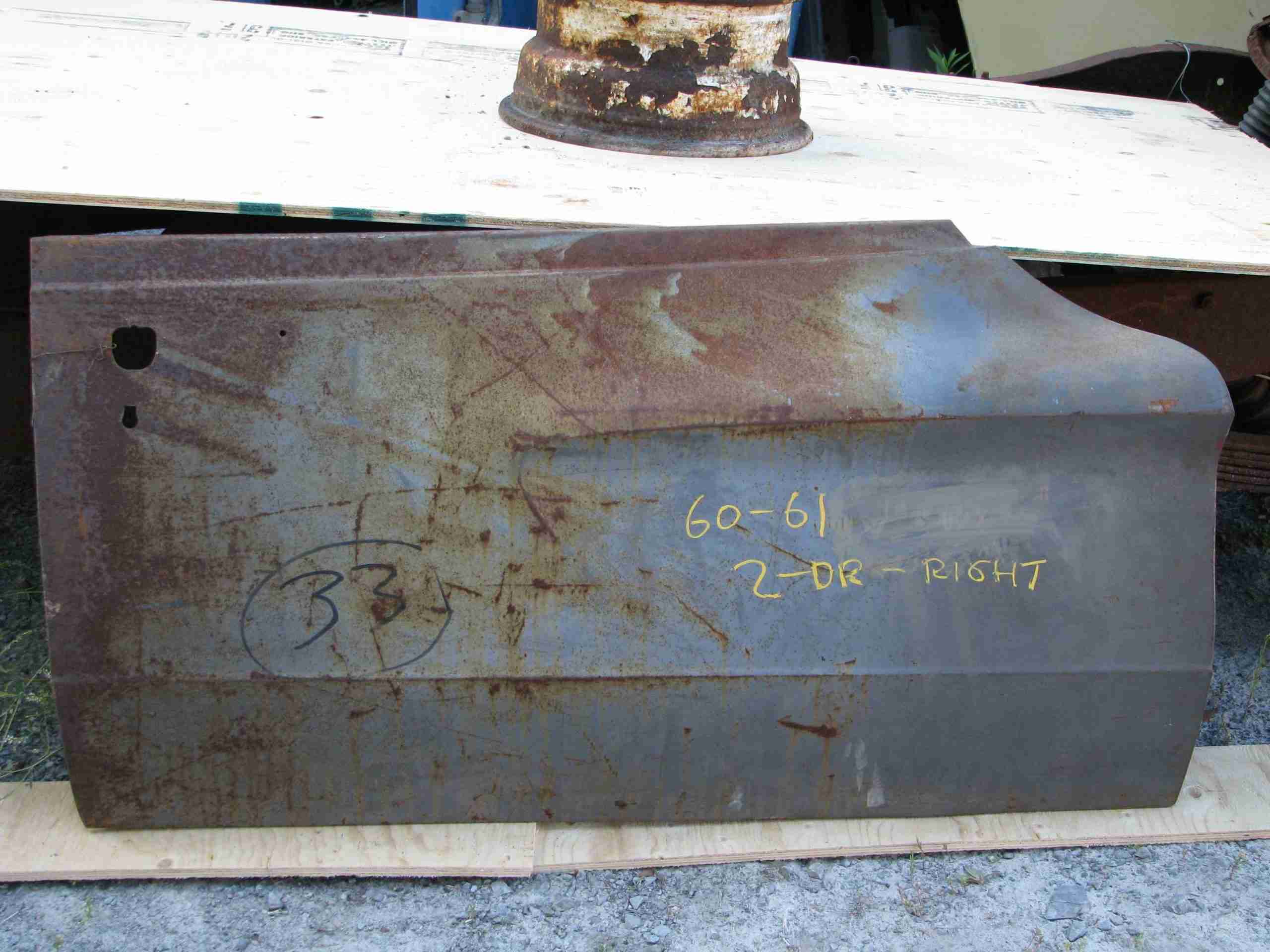 1961-2 Lancer Door Skin 2DR RH