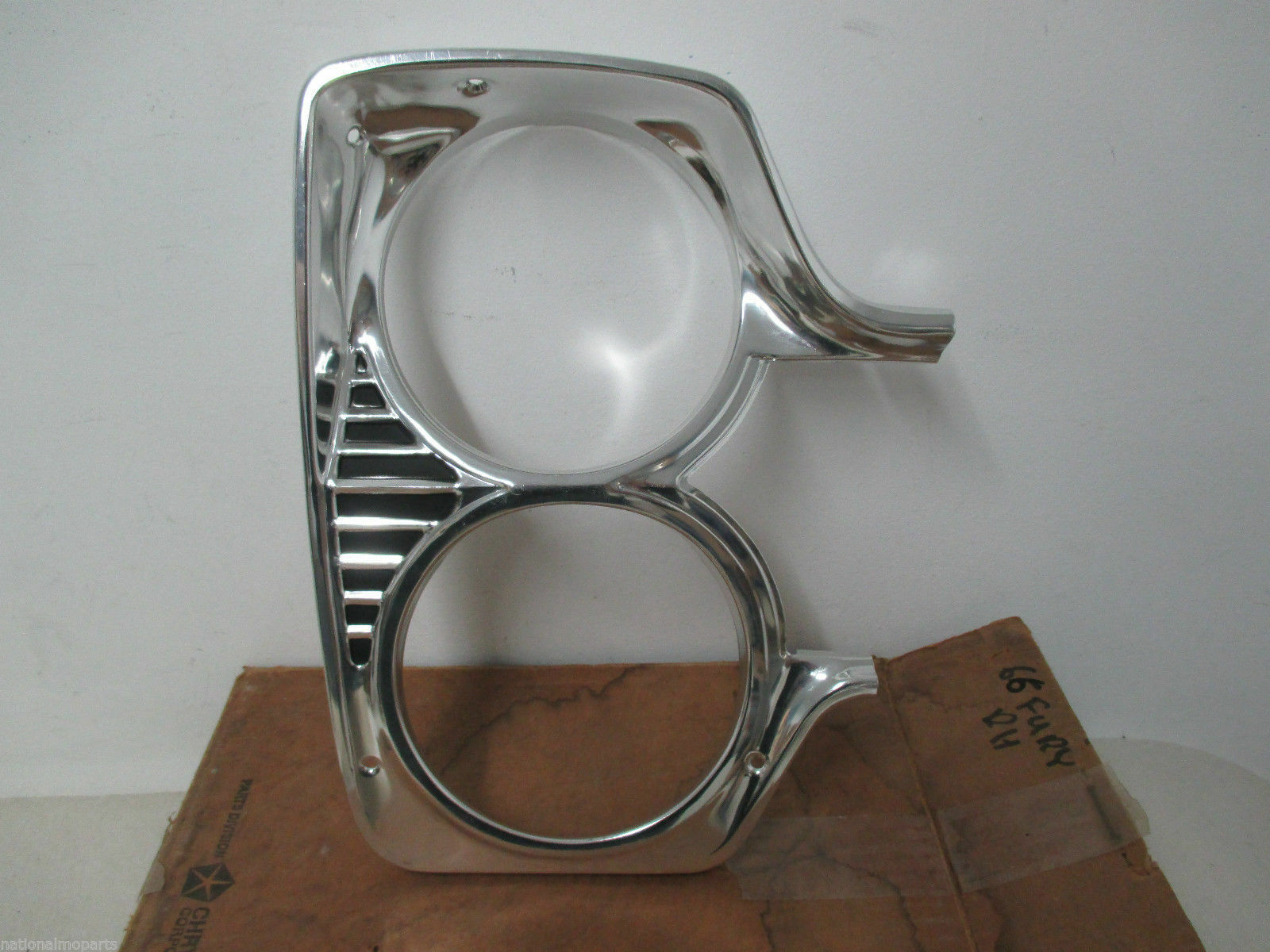 1966 Plymouth Fury Sport, Right Hand Head Lamp Bezel
