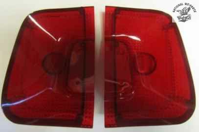 1967 Barracuda Taillight Lens. Pair.