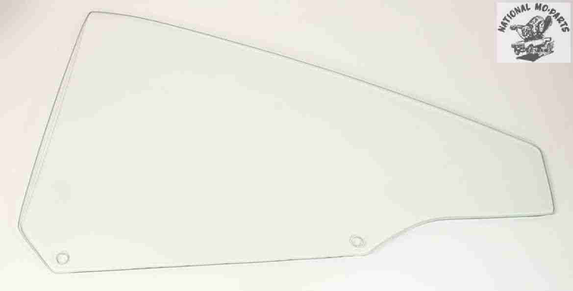 1968-70 B Body Hardtop "Clear" Left Quarter Glass-Repro