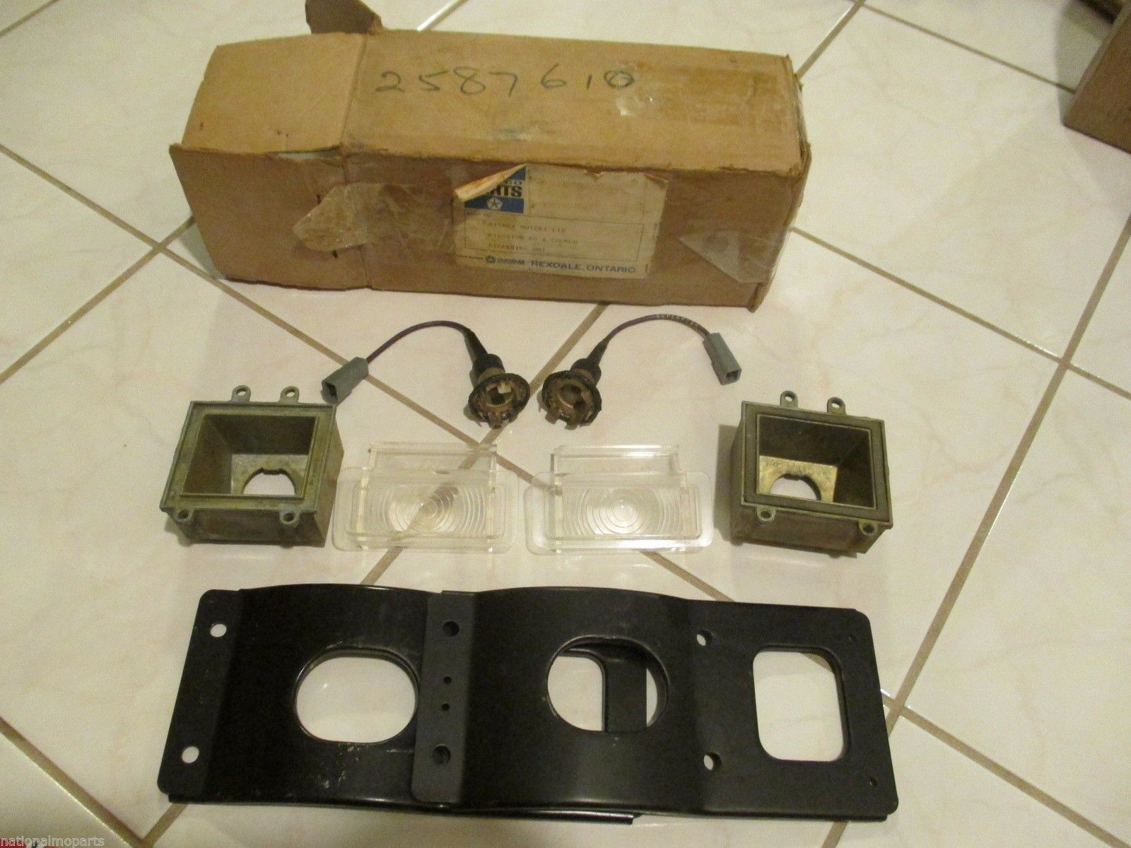 1965 Dodge Coronet Reverse Light Assembly Package
