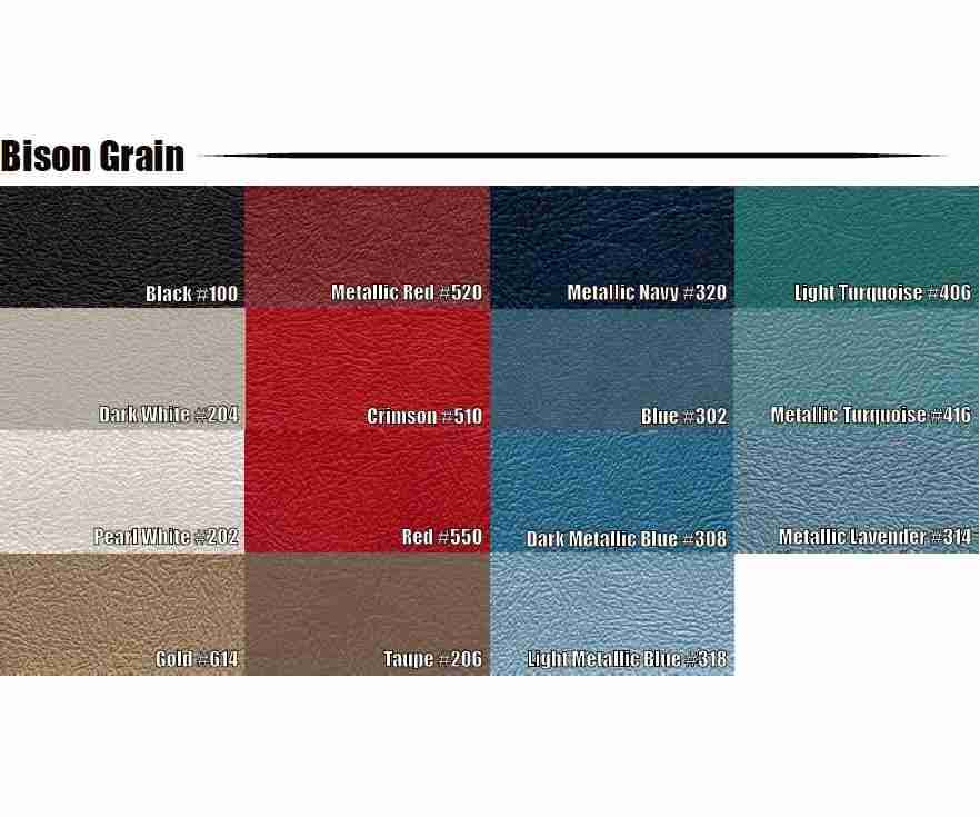 63-66 A-Body Convertible Bison Grain Sunvisors, Pair-Repro