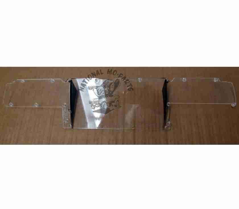 1967 Plymouth B-Body Instrument Panel Lens- Repro