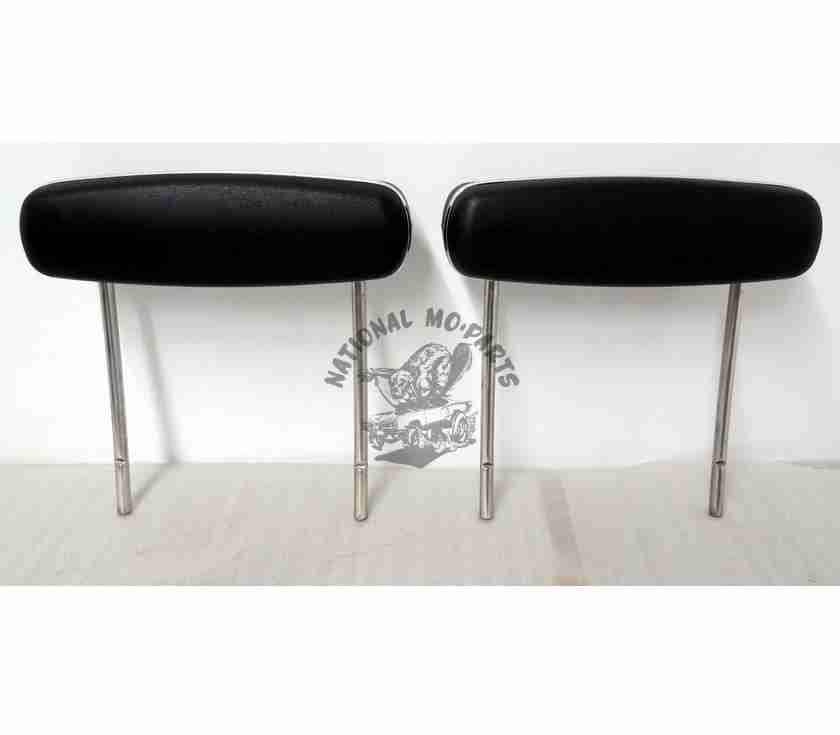 1968-69 A, B-Body & 1968-70 C-Body Headrests with Bucket Seats-Repro