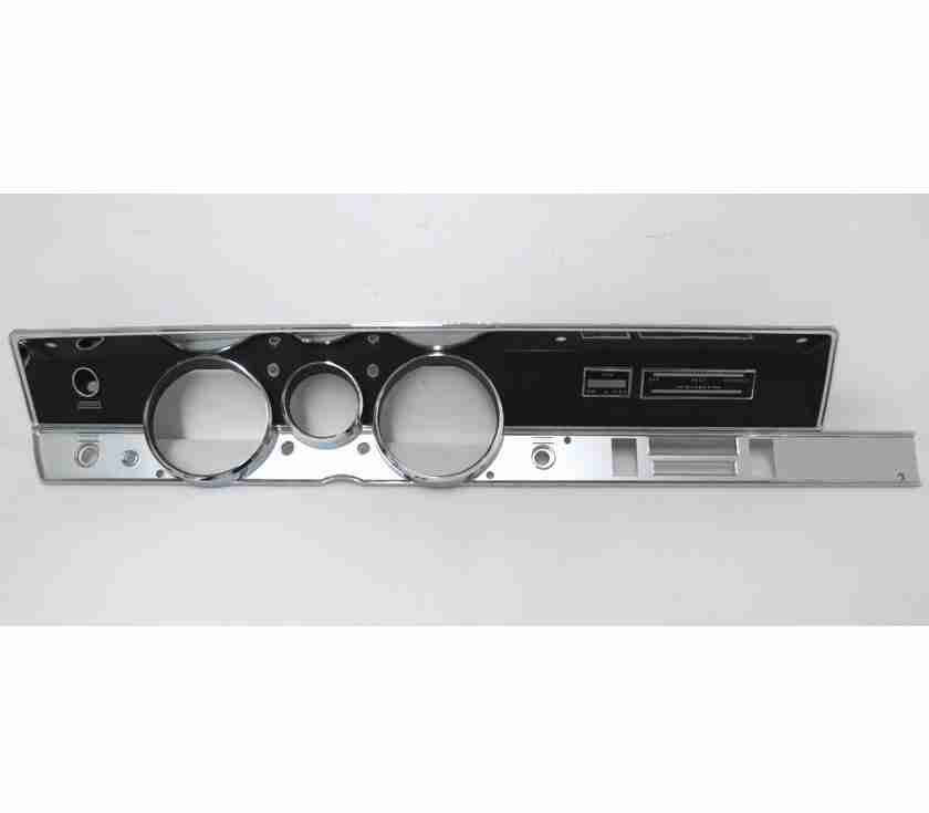 1968-69 Barracuda Rallye Dash Bezel without Woodgrain-Repro
