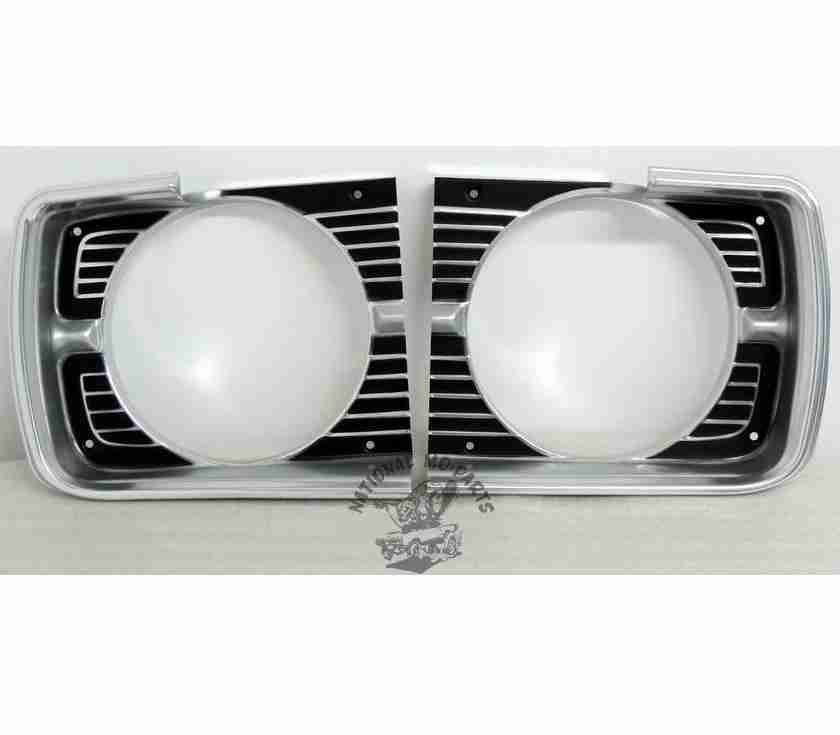 1968 Dart Headlight Bezels, Pair-Repro