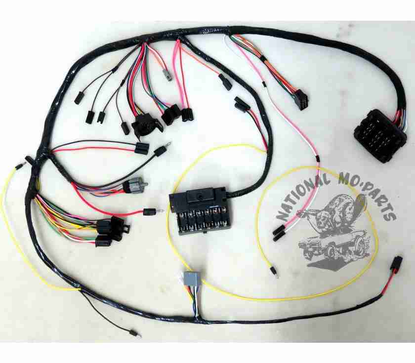 1969 B-Body Standard Dash Under-Dash Harness-Repro