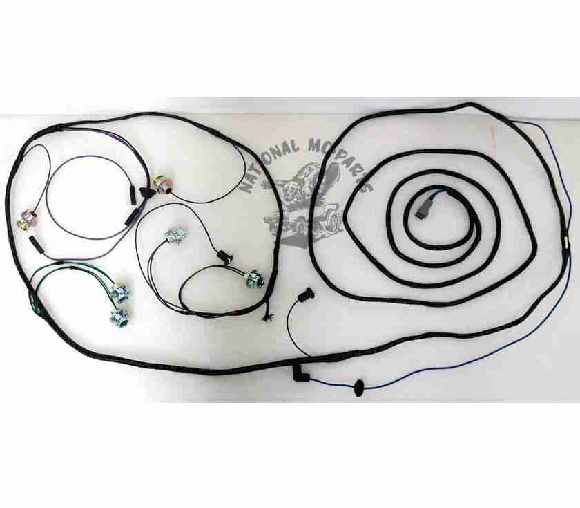 1970 Charger Tail Light Harness-Repro