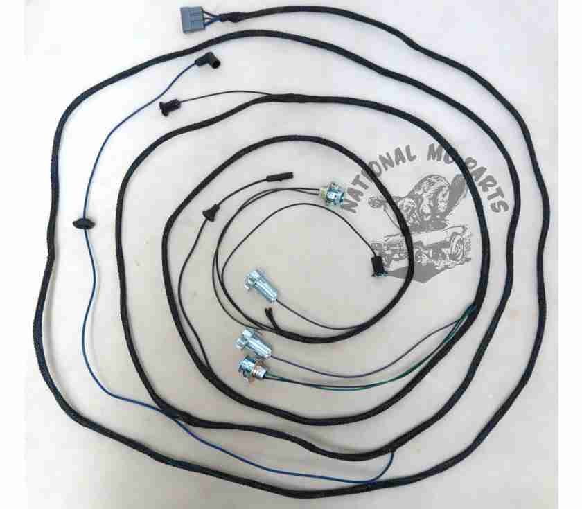 1970 Coronet Deluxe, 440 & Super Bee 2 Door Tail-Light Harness-Repro