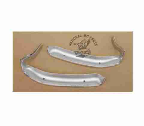 1971-74 Charger Rear Bumper Outline Moulding Set-Repro