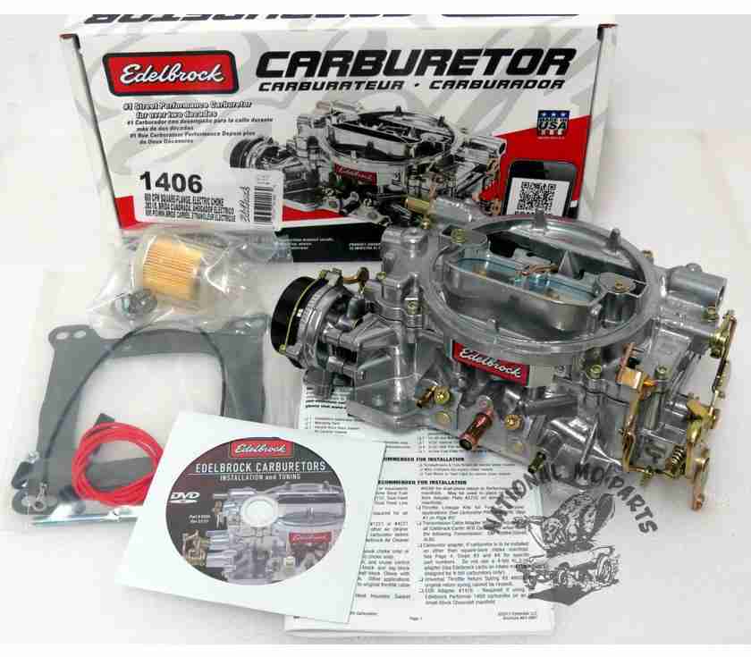 Edelbrock Performer 600 CFM AVS Carburetor with Electric Choke-Satin