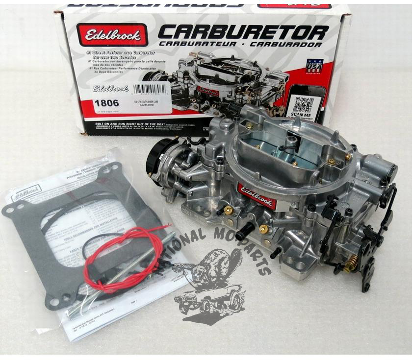 Edelbrock Thunder Series AVS 650 CFM, Square-Flange, Electric Choke Carburetor