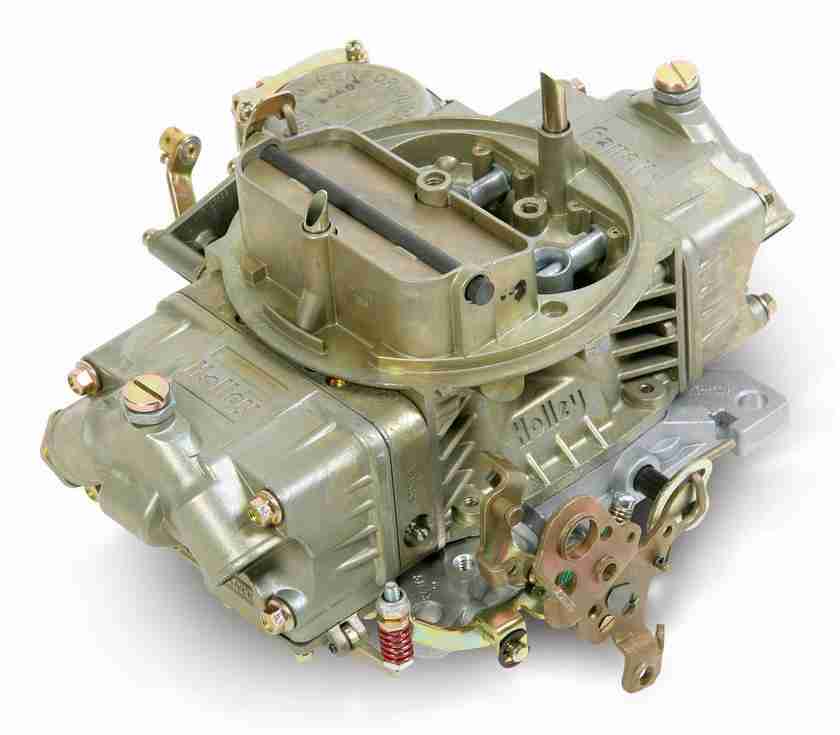 Holley 750 CFM 4V Carburetor with Vaccum Sec., Dual Feed & Manual Choke-New
