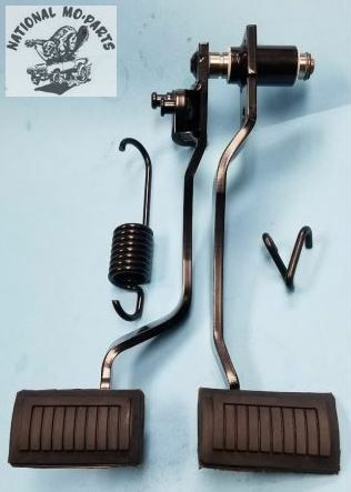 1967-76 Clutch And Brake Pedal Kit - No Spring