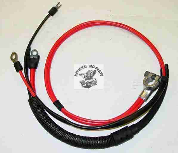 1966-67 B Body Small Block Positive Battery Cable