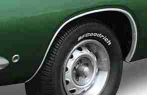 1967-9 Barracuda Wheel Opening Moulding Set