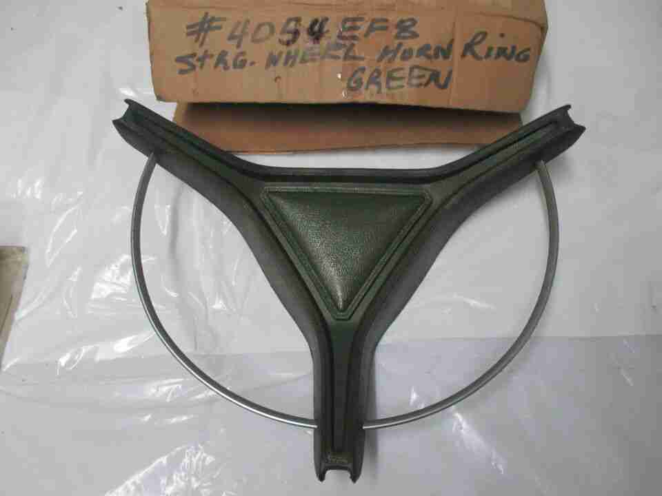 1969 Fury Polara Monaco Partial Horn Pad & Ring in Green 4054EF8
