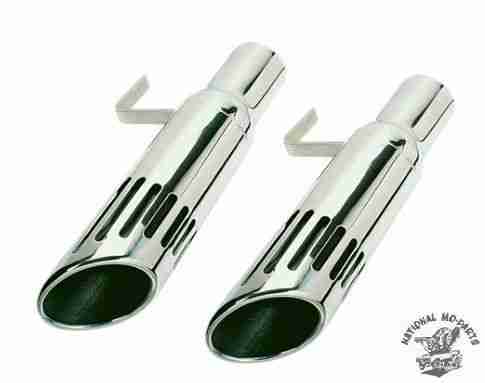 1973-4 Long Black Tip 2.5" Inlet