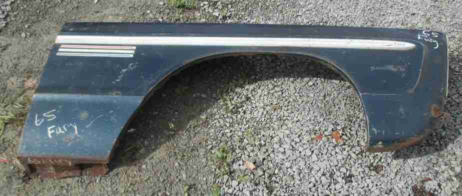 1965 Plymouth Fury Right Front Fender - Used