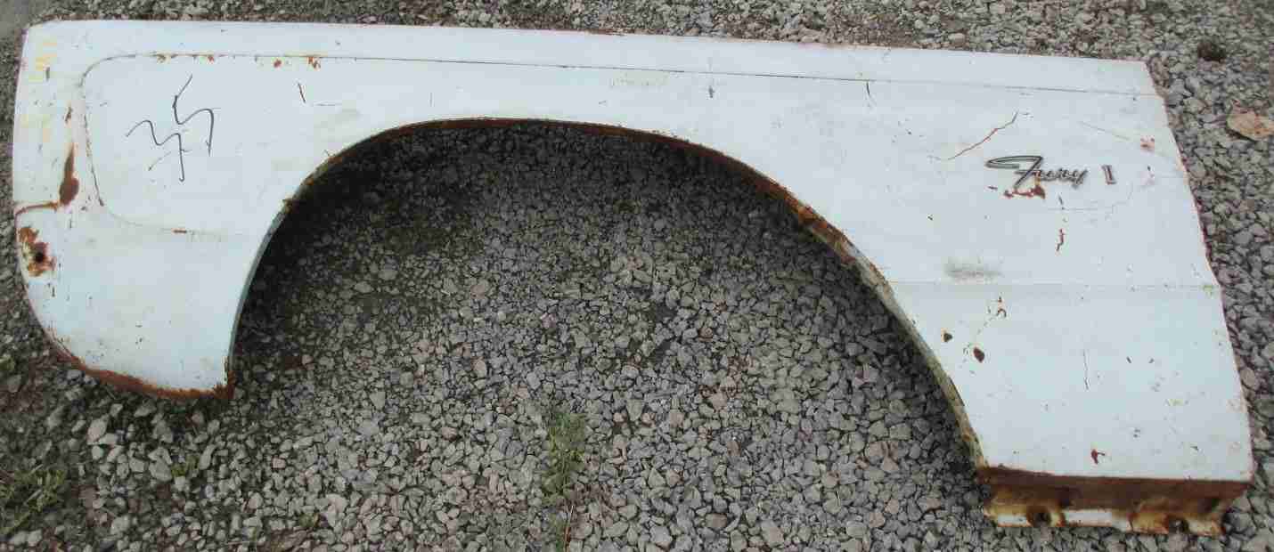 1965 Plymouth Fury Right Front Fender - Used