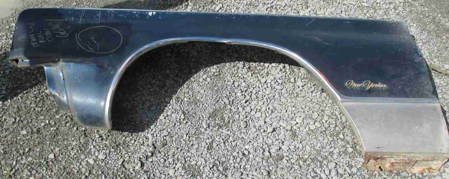 1966 Chrysler Left Front Fender - Used