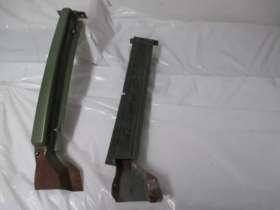 1968-70 Satellite Coronet Coupe Left & Right Upper B Posts 2838398-9