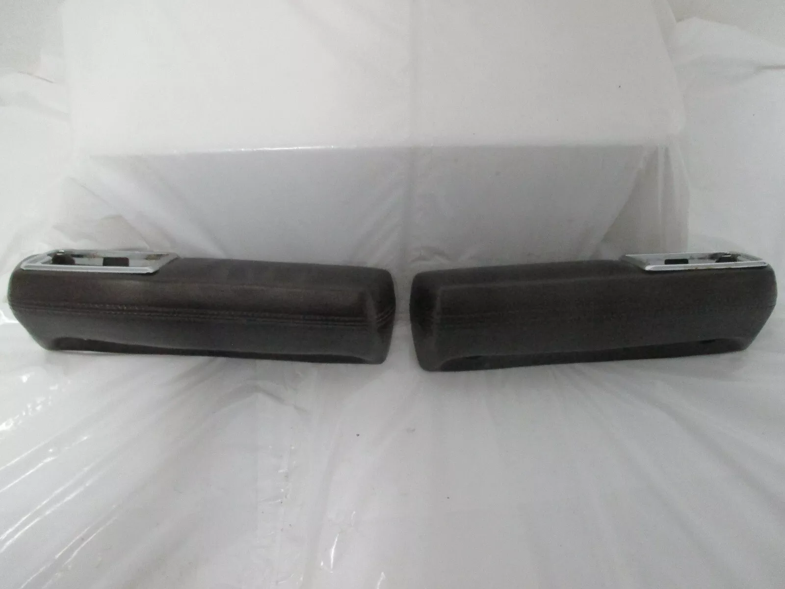 1966 Belvedere Fury Rear Left & Right Hand Tan Armrest Pads 1258-9BT6
