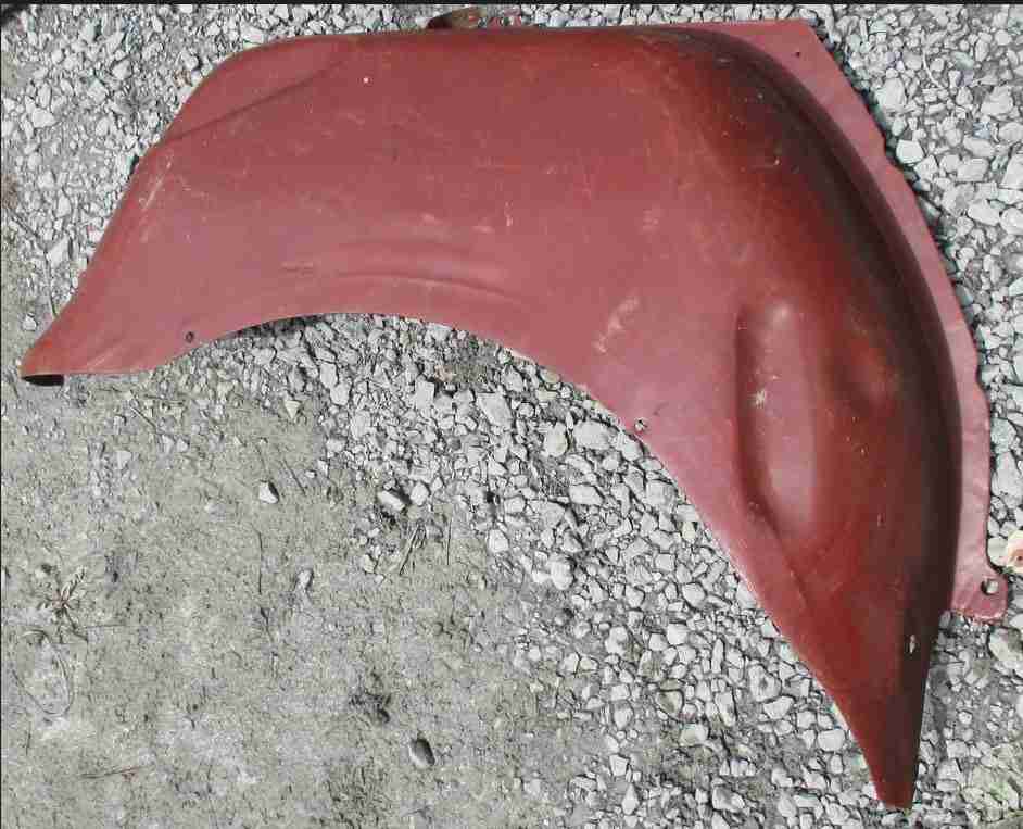 1967-76 A-Body Left Rear Inner Wheel House - NOS