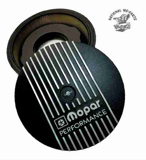 12 3/4" Cast Aluminum Mopar Performance Air Cleaner.