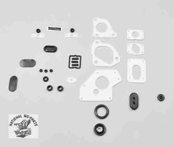 1962-5 Firewall Gasket Set Automatic Transmission - Mega Kit