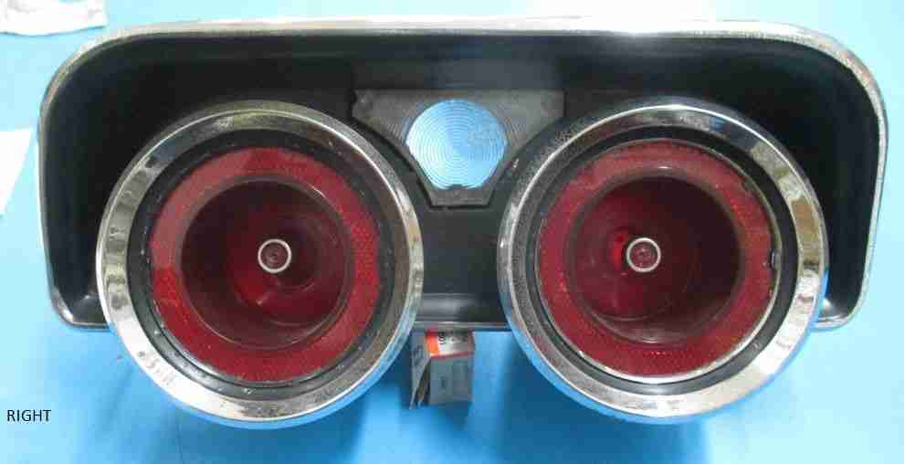 1968 Charger Tail Lights - Used