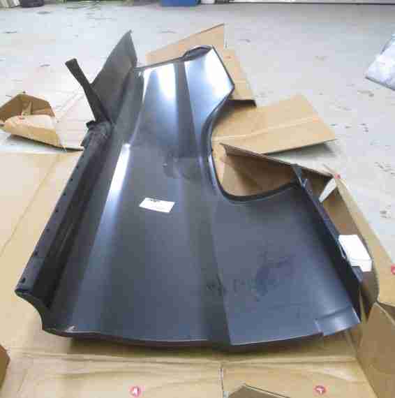 1966-7 Plymouth Right Quarter Panel - Damaged