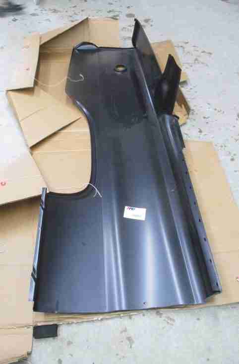 1966-7 Plymouth Left Quarter Panel - Damaged